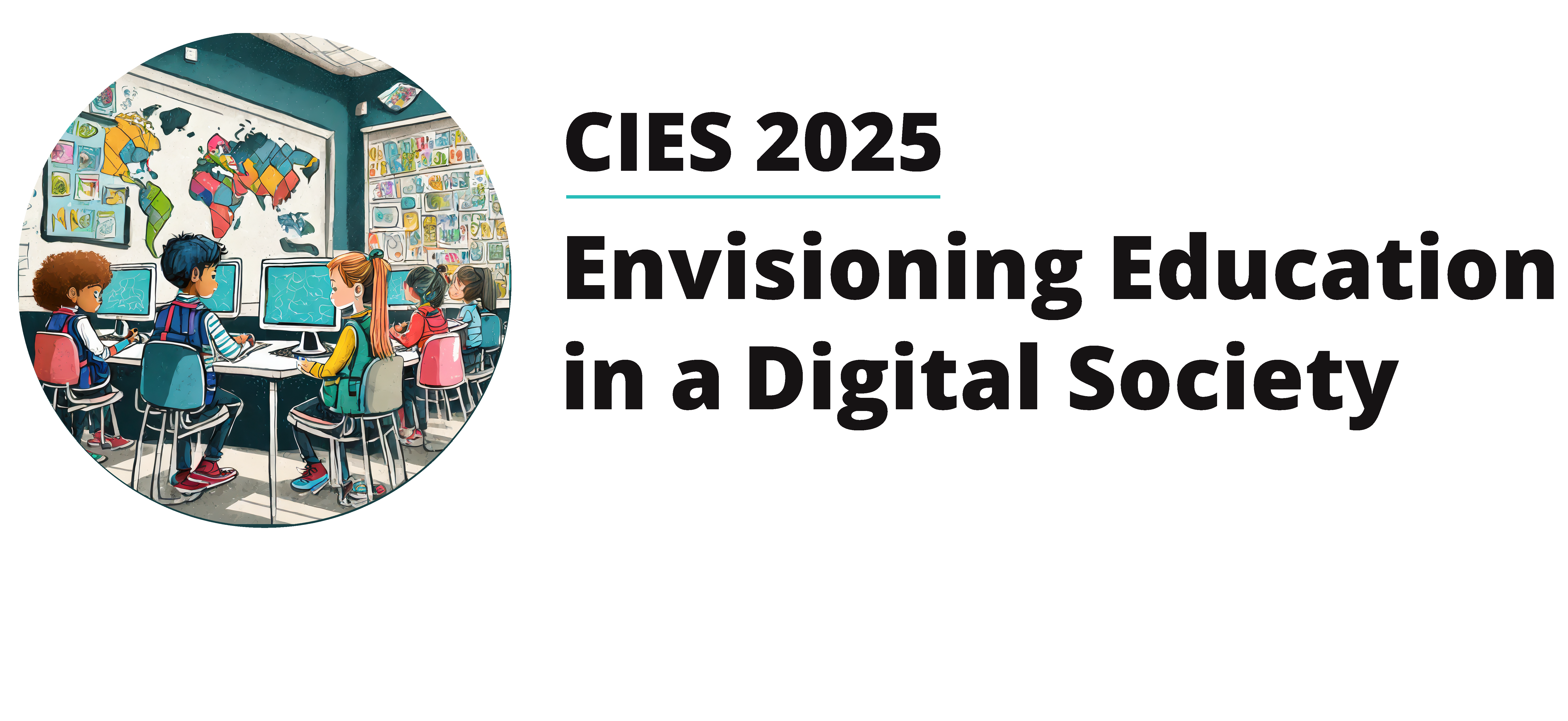 The logo of the CIES 2025 conference