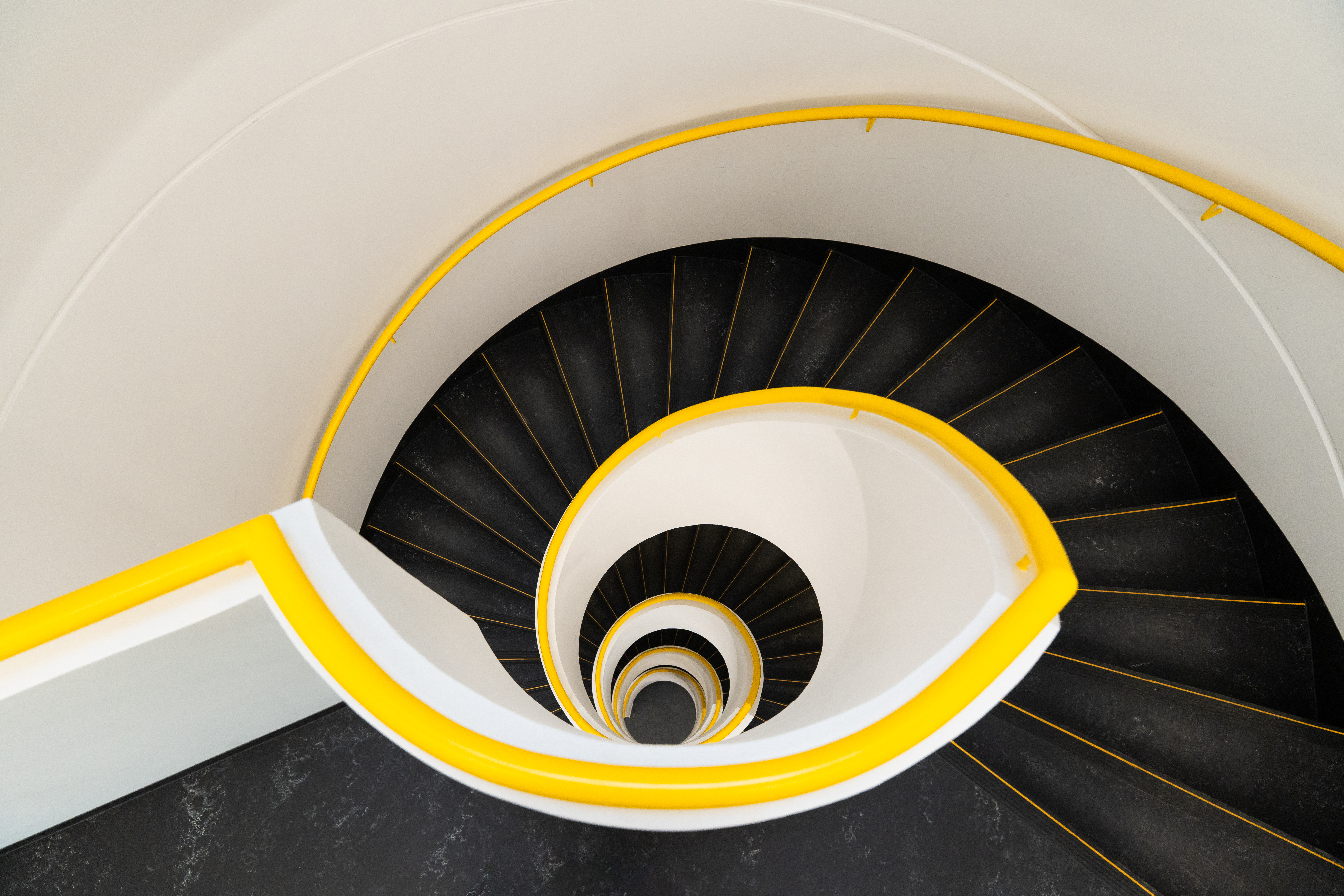 Library stairs at the University of Jyväskylä 