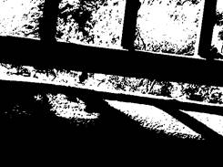 A collage of five photos (some in black and white and some with colours) from outdoors environment that have been transformed and become something else